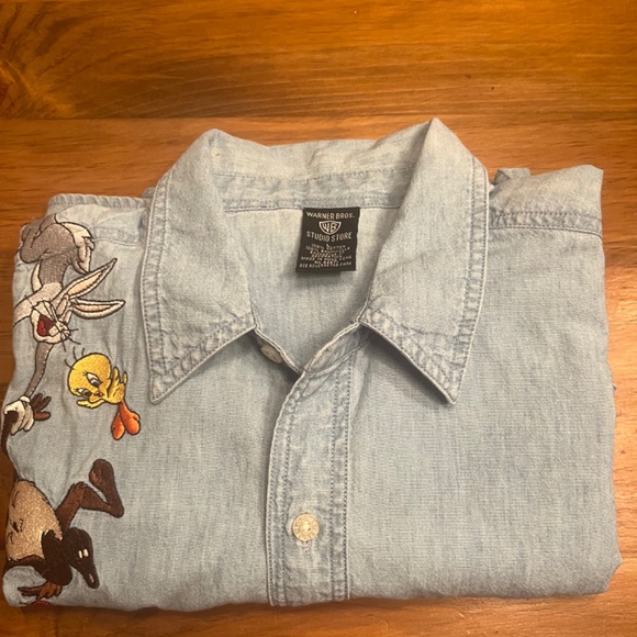 Vintage Looney Tunes cotton shirt - Picture 9 of 11